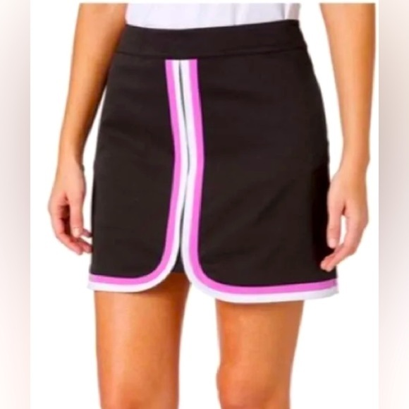 Women’s LADY HAGEN Golf Twilight colorblock black/purple skort size 2 - Picture 1 of 7